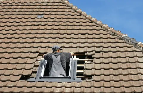 Pose de velux - Thourotte